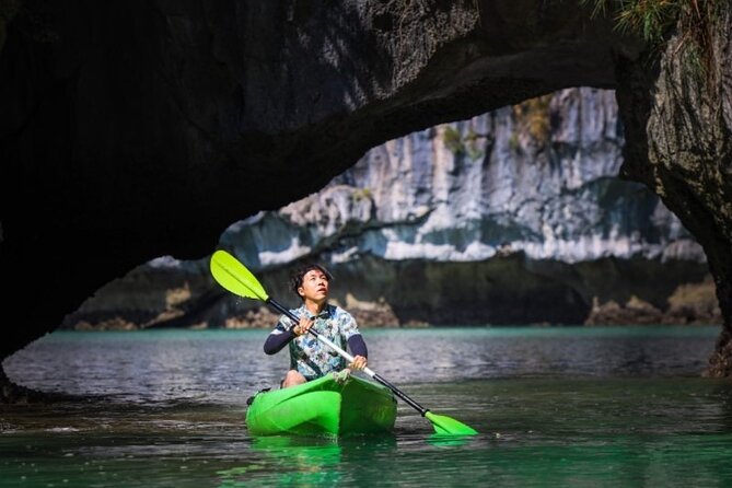 Day Tour Serenity Cruise at Lan Ha Bay from Hanoi, Hai Phong - Cai Beo Fishing Village: slow cruising through living waters