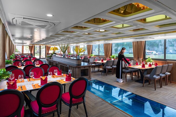 Day Tour Serenity Cruise at Lan Ha Bay from Hanoi, Hai Phong - Serenity Grandeur Cruise: your floating base for a day of outdoor fun