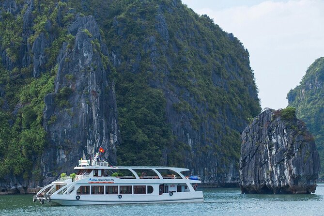DELUXE Halong Cruise 1 Day Tour From Hanoi - Daily Operated - Lan Ha Bay luxury route: extra cruising and the Dark and Bright cave rowing