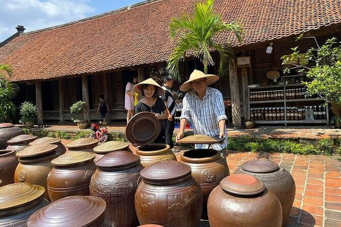 Deluxe Hanoi Tour, Ancient Villages, Pottery Class, Train Street - Bat Trang Pottery Village: making a ceramic souvenir with your own hands