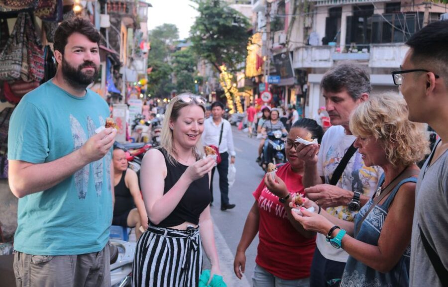 Discover Hanoi's Street Food by Night & Mini Class Coffee - The Hanoi Walking Part: Culture Stops That Make the Food Make Sense