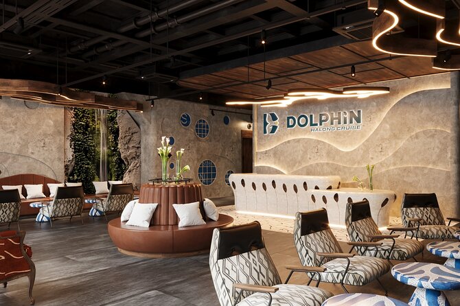 Dolphin Cruise – Experience Halong Bay in Timeless Luxury - Onboard Vibe: Pool Deck Music, Sundeck Hang Time, and On-Board Comfort