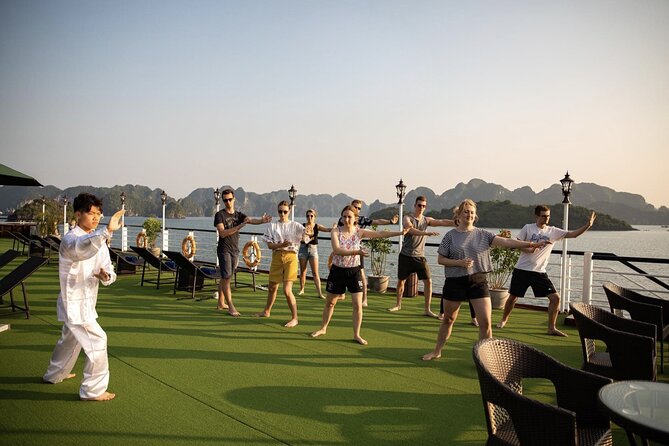 Dora Cruise – Best 2D1N Luxury Cruise in Halong & Lan Ha Bay - Lan Ha Bay cruising: Con Vit, Thumb Islet, Gia Luan, then lagoon time