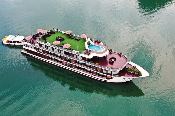 Dora Cruise - Luxury 5 Star Cruise in Halong Bay & Lan Ha Bay (2D1N) - Dora Cruise style: steel hull comfort and 5-star cabin basics