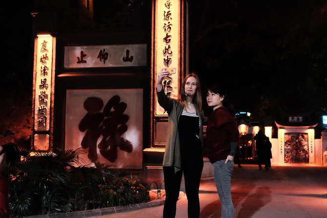 Drinks & Bites in Hanoi Private Tour - Stop 7: Dền Ngọc Son, where side streets feel like a secret mission