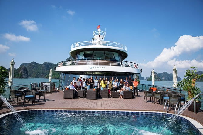 Elite of The Seas - Unique Luxury 3 Days Cruise in Halong & Lan Ha Bay - Day 3 Lan Ha to Halong Bay: buffet, personal expense check, and speedboat exit