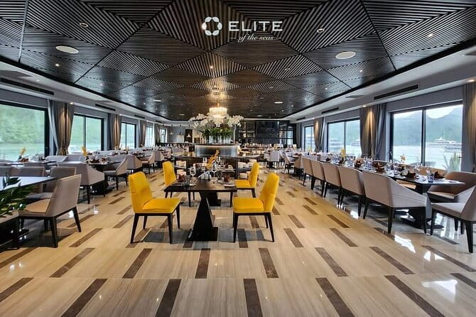 Elite of The Seas - Unique Luxury 3 Days Cruise in Halong & Lan Ha Bay - Your cabin: marble bathroom, private balcony, and real downtime