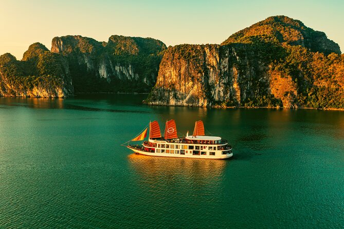 Emperor Cruises Experience 2 Days 1 Night in Halong Bay. - Food on the Water: Breakfast, Lunch, and Dinner With a Cruise Pace