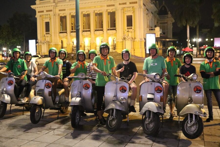 Enjoy Hanoi Like a Local - Vespa & Street Food Tour by Night - Old Quarter Meet-Up and Joseph’s Cathedral Photo Time