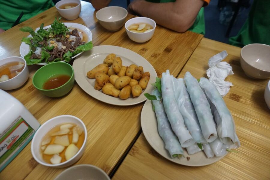 Enjoy Hanoi Like a Local - Vespa & Street Food Tour by Night - Pho Variations and Multiple Dishes, Not One Big Restaurant