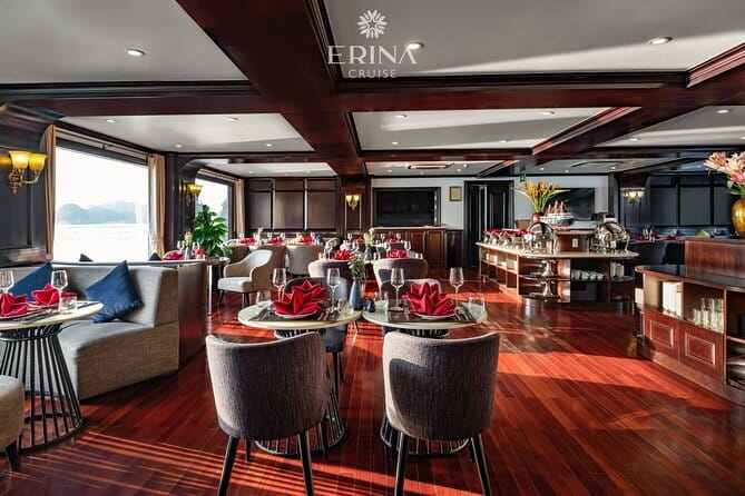 Erina Cruise 5-star cruise 2 day visit Lan Ha Bay private balcony - The value equation: why the $235 price can make sense