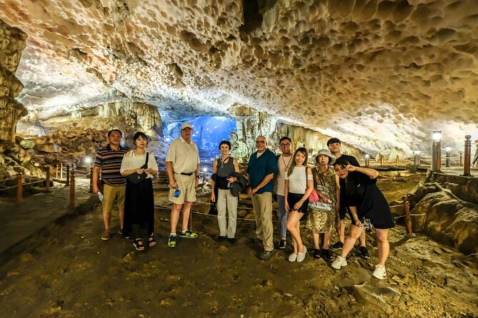 Excellent Halong Bay Day Cruise All Inclusive From Hanoi - Ti Top Island: beach time, then the climb for the view