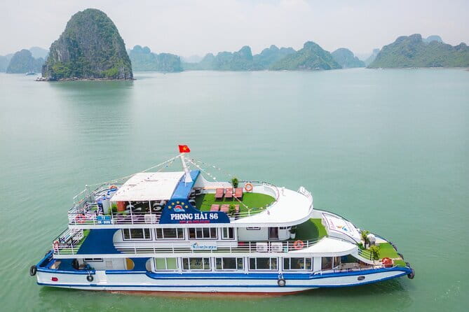 Excite Cruise Full Day Explore Halong Bay from Hanoi - Sung Sot (Surprise) Cave: the most classic cave stop