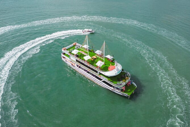 Excite Cruise Full Day Explore Halong Bay from Hanoi - Ti Top Island viewpoint: the climb that earns the 360-degree view