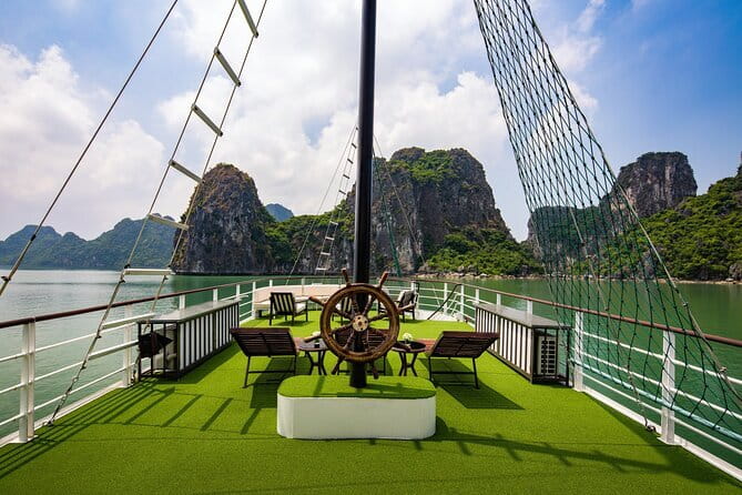 Excite Cruise Full Day Explore Halong Bay from Hanoi - Hang Luon Cave and the choice between bamboo boat or kayaking