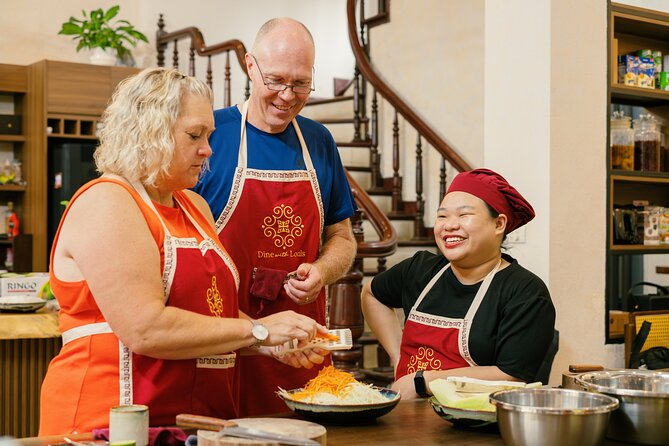 Experience Hanoi Cooking Class with Free Wine Tasting - Pickup, duration, and group size that actually affects your experience