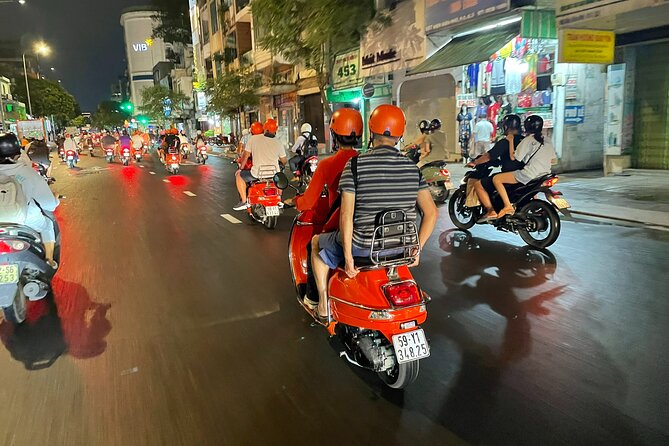 Female Riders Vespa Night Street Food + Train Street food 4 Hours - Hồ Trúc Bạch stop: pho styles, small alley picks, and a local restaurant break