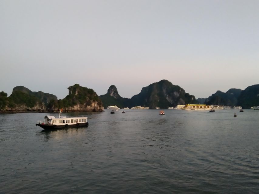 From Ha Noi - Fullday Trip Ha Long Bay - Lunch, Sunset Party, and What’s Included in the $91 Rate