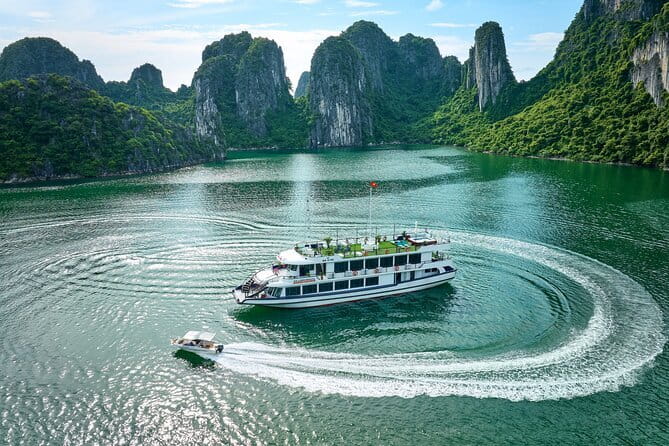 From Hanoi: 1-Day Halong 5-Star Cruises with Big & Small Groups - Key highlights at a glance