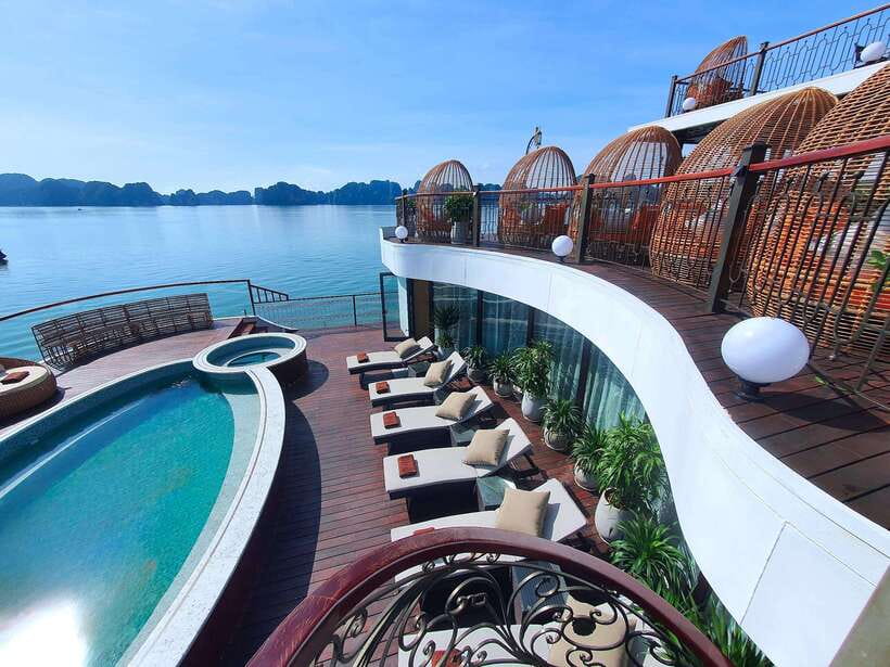 From Hanoi: 2-Day Ha Long Bay by Indochine Premium Cruise - Why this Ha Long Bay cruise feels more like a floating hotel