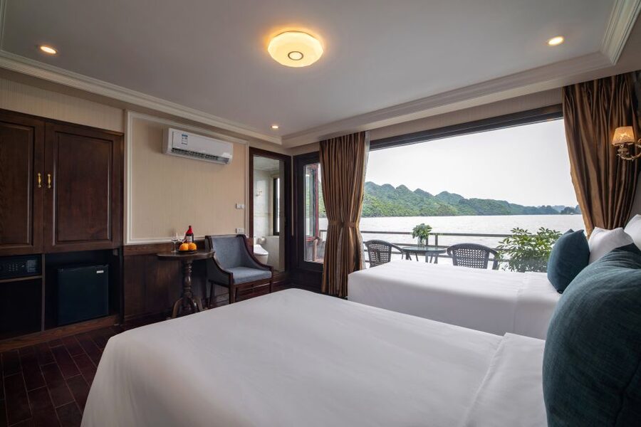 From Hanoi: 2-Day Halong and Lan Ha Bay La Pandora Cruise - Activities that fit: kayaking, Tai chi, swimming, and squid fishing
