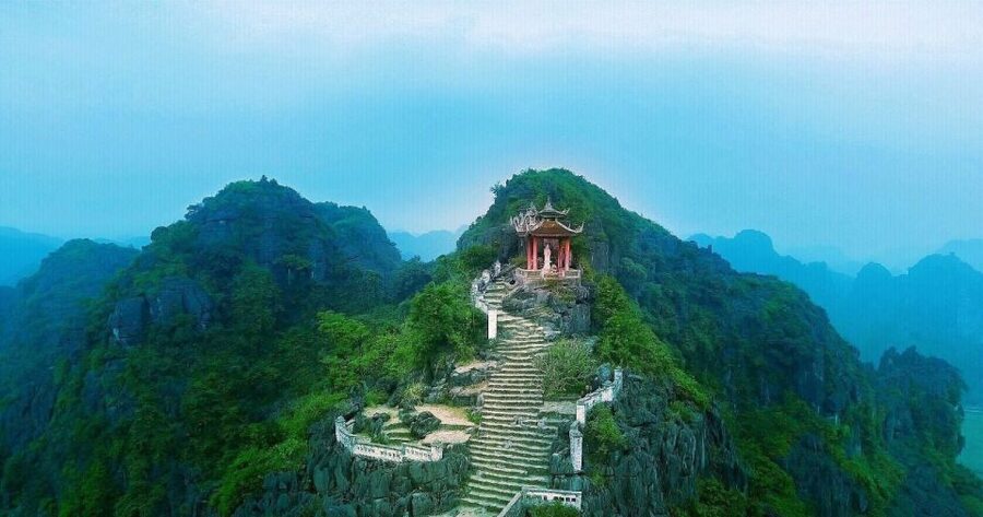 From Hanoi: 2-Day Ninh Binh Tour with Ha Long Bay Cruise - Day 1: Hoa Lu, Tam Coc, and Mua Cave Views From the Top