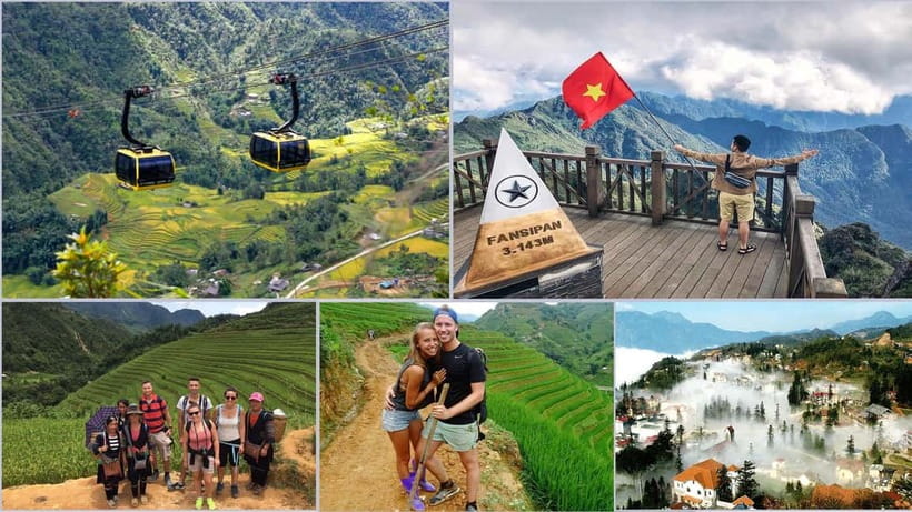 From Hanoi: 2-Day Sapa-Fansipan Peak & Trek & Ha Giang Bus - Day One in Sapa: Lao Chai and Ta Van Trek on the Muong Hoa Stream