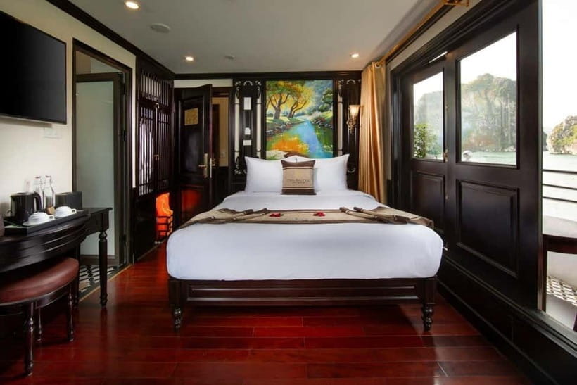 From Hanoi: 3 Day Halong Bay 5 Star Cruise - Ninh Binh Tour - Day 2: Luon Cave Kayaking, Swimming, and a Tai Chi Wake-Up