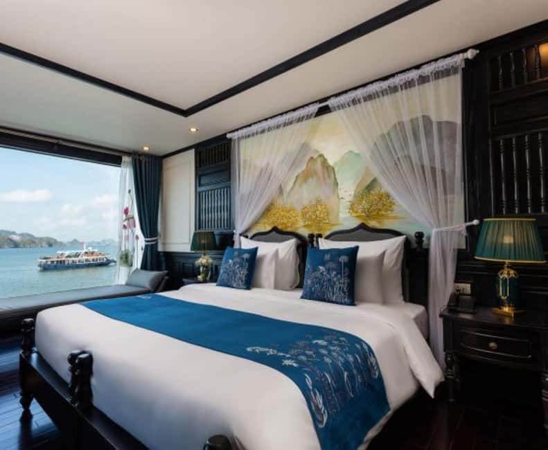 From Hanoi: 3D2N Ninh Binh & Ha Long - Lan Ha Bay Cruise - The Luxury Cruise Setup on Tuan Chau and Wonder Bay Days