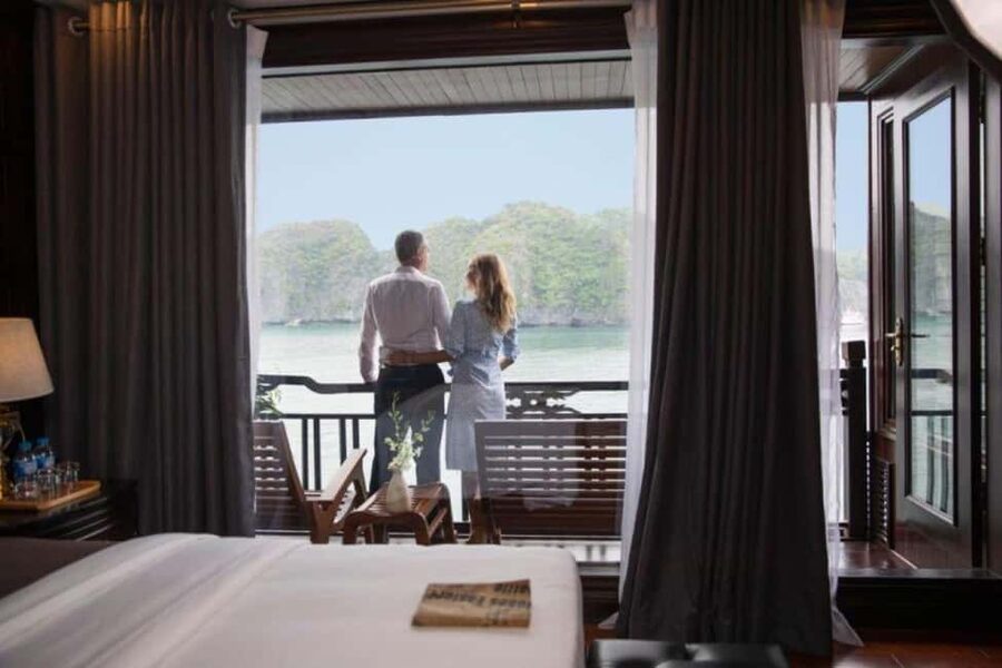 From Hanoi: 3D2N Ninh Binh & Ha Long - Lan Ha Bay Cruise - Sunset Party, Cooking Class, Tai Chi, and Squid Fishing