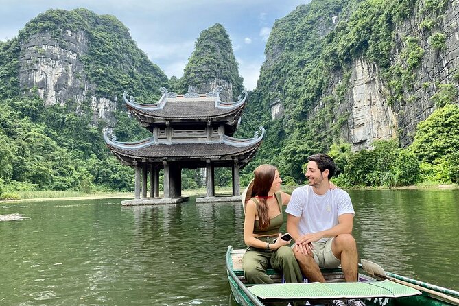 From Hanoi: Bai Dinh Trang An Adventure Day Tour - Trang An grottoes boat ride, the Ha Long Bay on land feeling