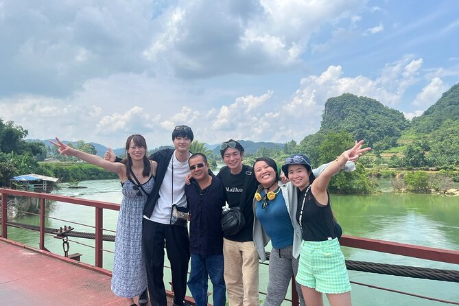 From Hanoi: Ban Gioc Waterfall - Angel Mountain 2D/1N By Car - Guide impact: Quan, Viet, and Anthony as a signal
