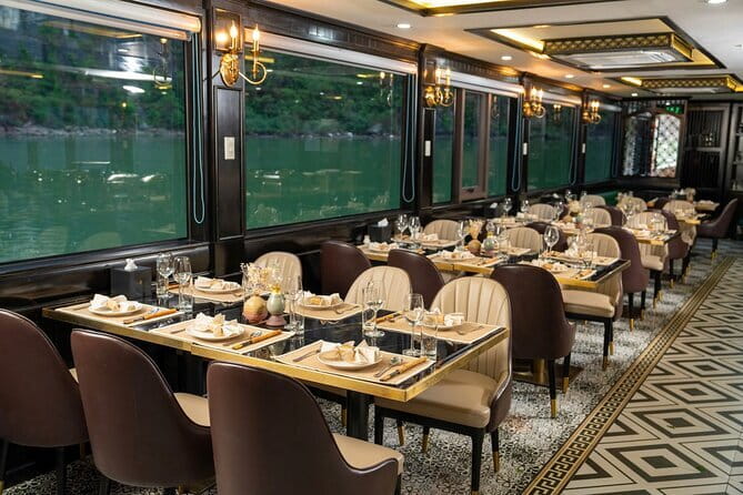 From Hanoi: Best Halong 5-Star Day Cruise, Buffet Lunch,Limousine - Halong Bay for One Day, Done With 5-Star Comfort