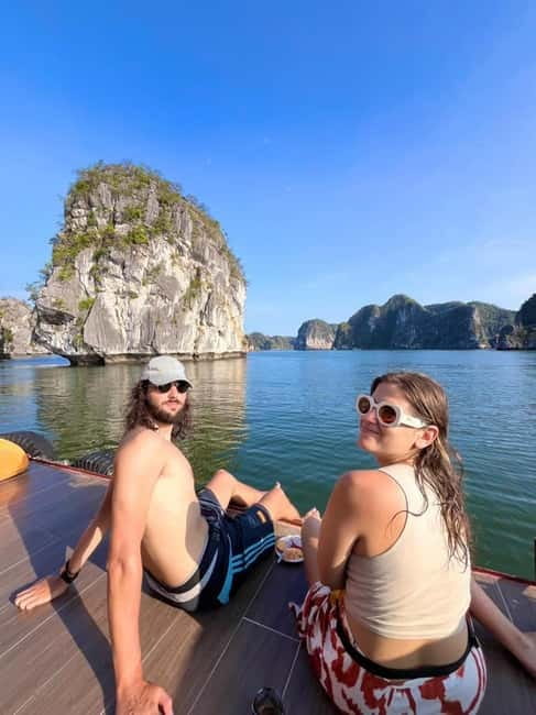 From Hanoi: Cat Ba Island and Lan Ha Bay Cruise Day Trip - Swimming and Kayaking in the Middle of Lan Ha Bay