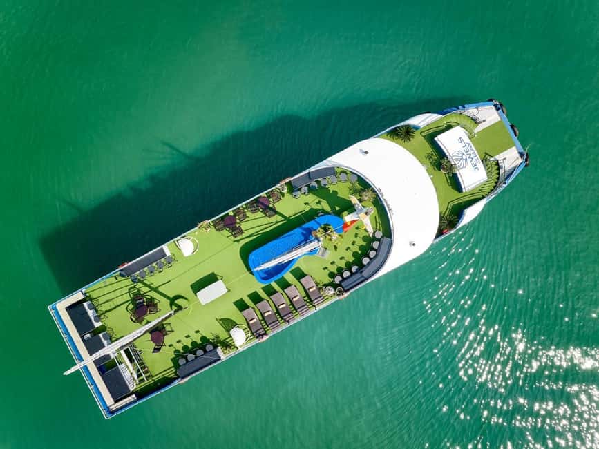 From Hanoi: Ha Long Bay 1 Day Tour With A Luxury Cruise - Lunch on the Cruise: 8+ Dishes and Water Views at the Same Time