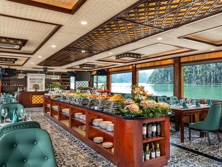 From Hanoi: Ha Long Bay 5-star Day Cruise with Buffet Lunch - Halong Bay, Packed Into a 1-Day Cruise (Without Feeling Rushed)