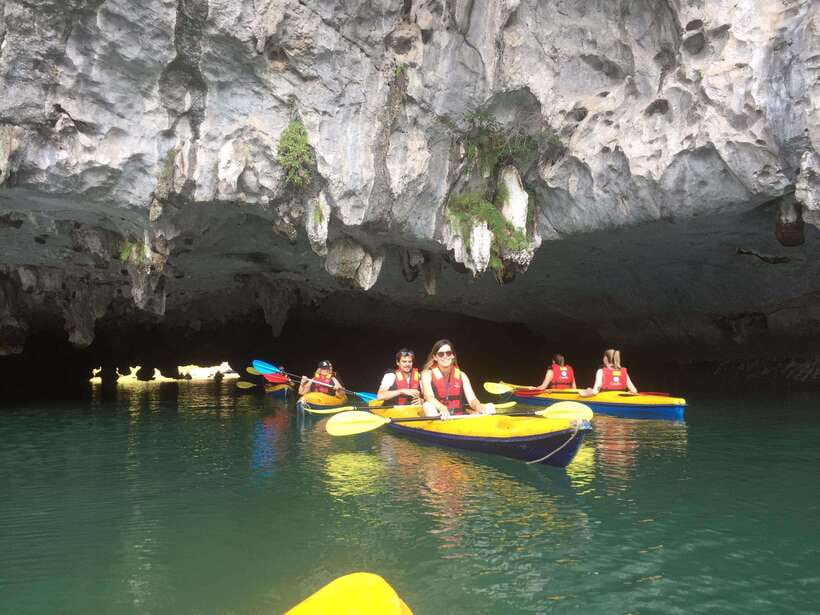 From Hanoi: Ha Long & Lan Ha Bay 2-Day Cruise with Meals - Viet Hai Village: what you are doing besides watching scenery