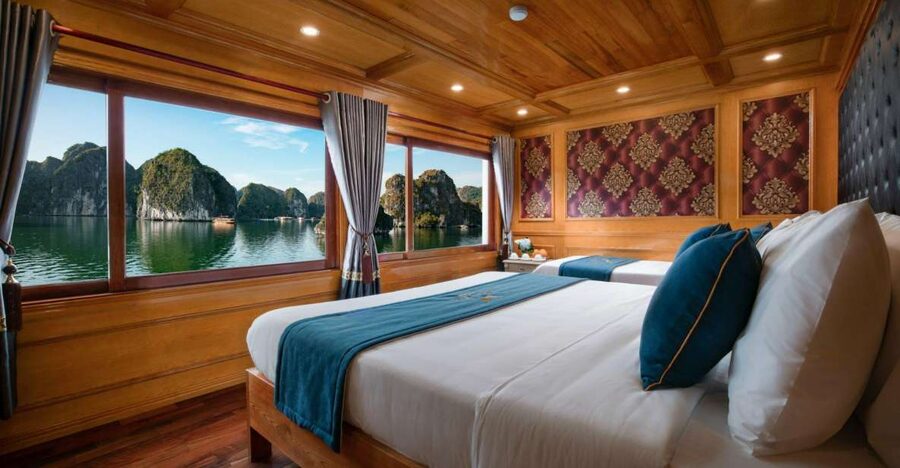 From Hanoi: Ha Long & Lan Ha Bay 2-Day Cruise with Meals - Deluxe cabins on board: comfort check and what to pack