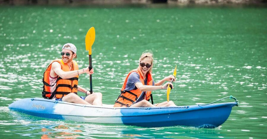 From Hanoi: Halong Bay 1 Day Trip Visit Cave, Island, Kayak - Hanoi Pickup and the Ride to Tuan Chau Island