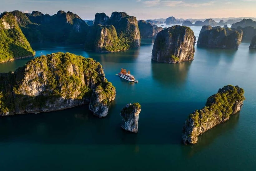 From Hanoi: Halong bay Luxury tour on 5 star cruise - Sung Sot Cave: stalactites, stalagmites, and why this stop matters