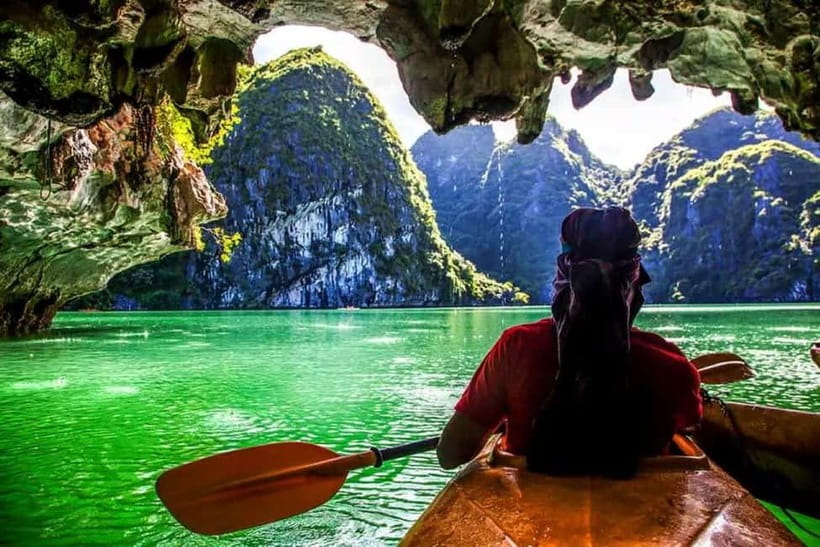 From Hanoi: Halong bay Luxury tour on 5 star cruise - The sunset cruise, Jacuzzi access, and the onboard party snacks