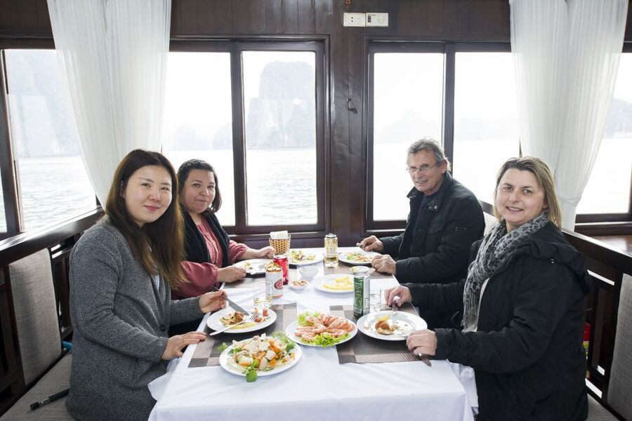 From Hanoi: Halong day trip, Route 2, 6hours, Small group - Titop Island, where you trade stairs for a bay-wide view