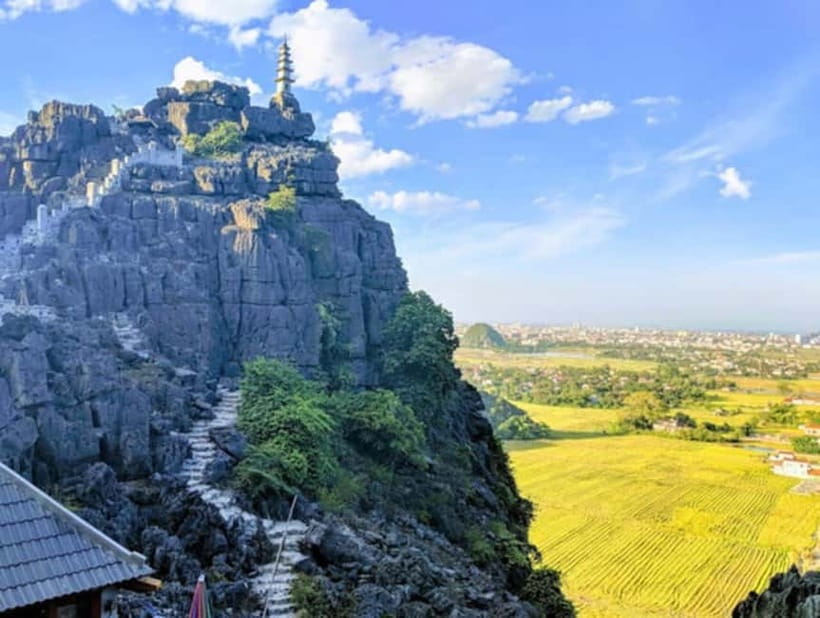 From Hanoi: Ninh Binh Bai Dinh or Hoa Lu, Trang An, Mua Cave - Hang Mua Viewpoint: 500 Steps to Rice Fields and the Dragon Ridge