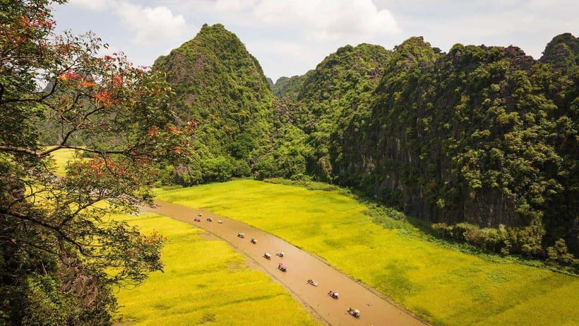 From Hanoi: Ninh Binh- Hoa Lu-Tam Coc- Mua Cave- Highlight - A limestone day trip that hits multiple highlights