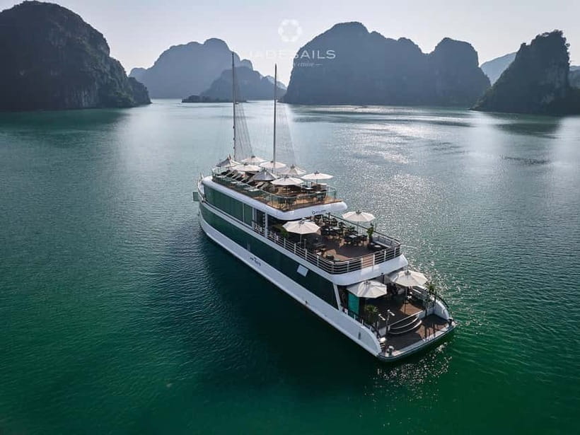From Hanoi: Top-Rated Ha Long Bay Day Cruise with Jade Sails - Ao Ech swimming cove at 2:30 PM: your quiet break from the crowds