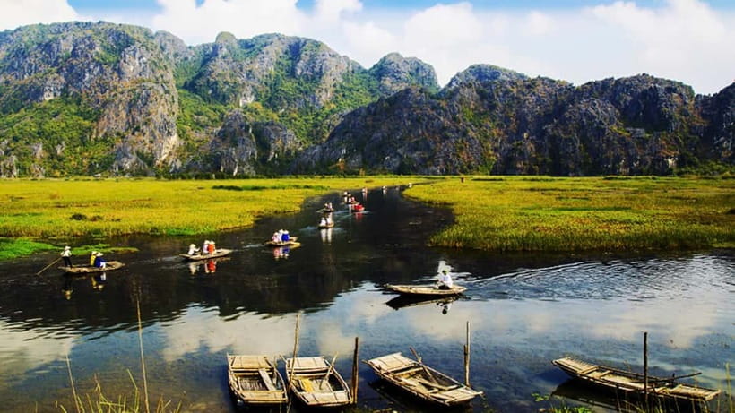 From Ninh Binh: Cuc Phuong - Van Long Reserve - Small Groups - Option 1: Rescue Center, ancient trees, and Cave of Prehistoric Man timing