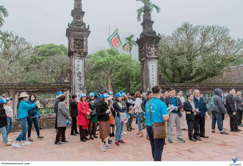 From Ninh Binh : Hoa Lu, Trang An, and Mua Cave Day Tour - Trang An eco-tourism: cave boat cruise and limestone drama