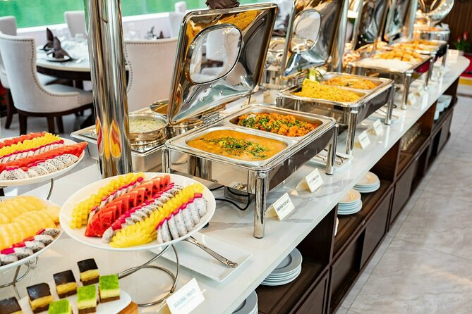 Full day Halong Bay Luxury Cruise - buffet lunch, kayak, swim. - Sunset party on board: tea, fruit, and a smoother ending