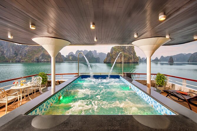 Full Day Halong Bay Luxury Limousine Bus & Buffet Lunch - Luxury limousine from Hanoi Old Quarter to Tuan Chau Port