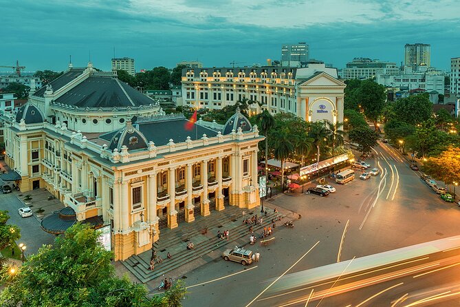 Full-Day Hanoi City Tour with Hidden Local Life Experience - Hanoi Opera House, the Cathedral area, and Hoan Kiem Lake temples